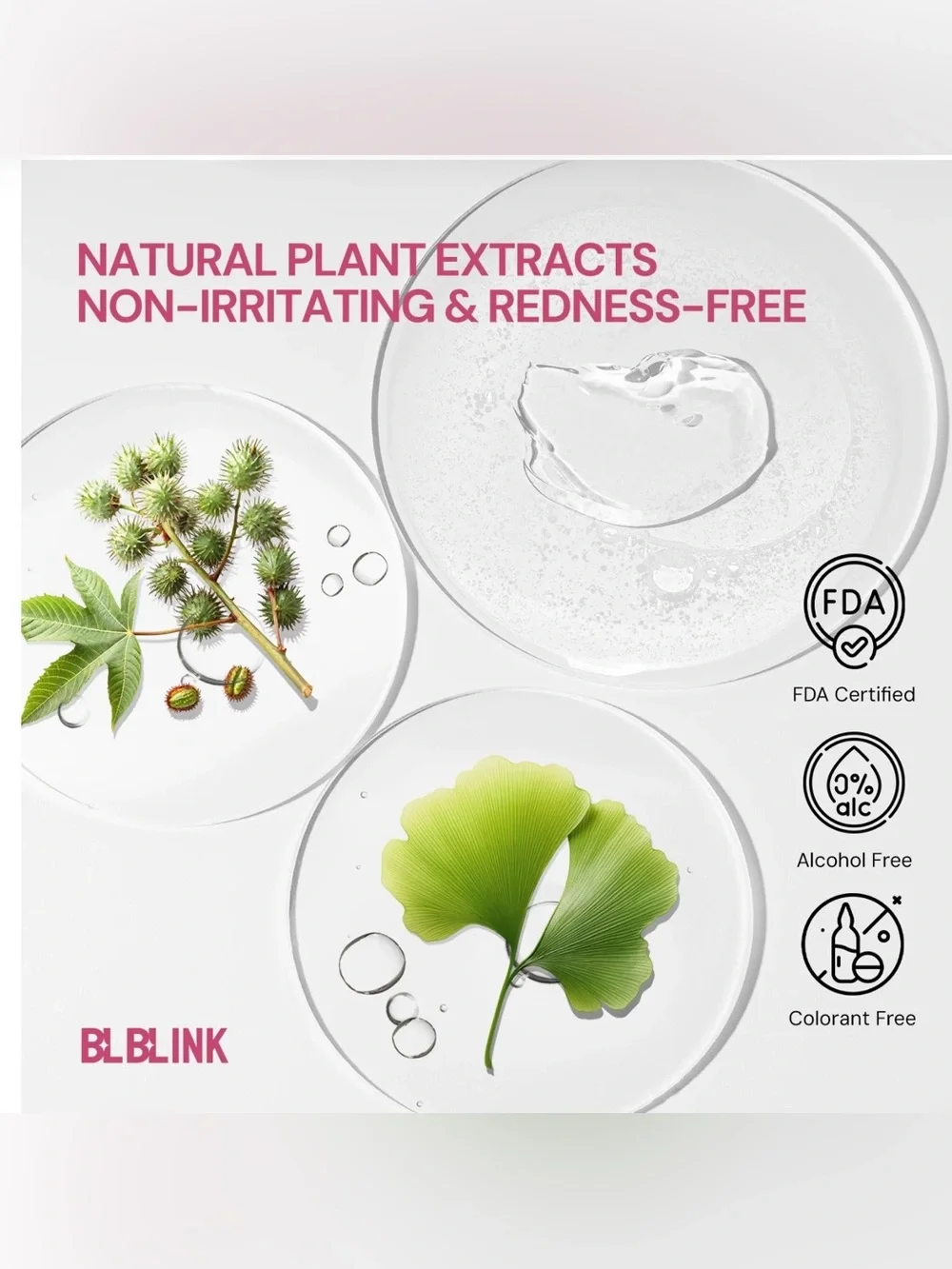 BLBLINK Pink Hydrating Collagen Firming Hydrogel Face Mask